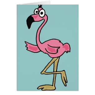 XX lustiger Flamingo