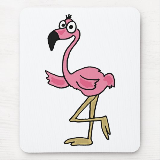 XX lustiger Flamingo Mousepad (Vorne)