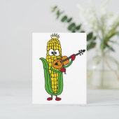 XX - Maispiele oder Geige Postkarte (Stehend Vorderseite)