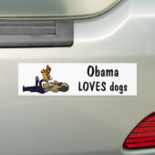 XX Obama-LIEBEN Hunde Autoaufkleber (Auf Auto)