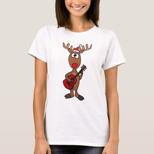 XX Ren, das Gitarre spielt T-Shirt (Vorderseite)