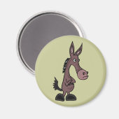 XX- Stubborn-Cartoon oder Donky Magnet (Vorderseite/Rückseite)