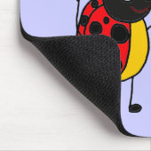 XX tanzende Marienkäfer Mousepad (Ecke)