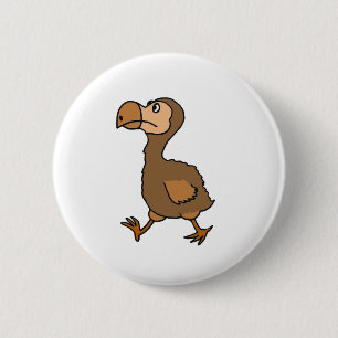 XX unglaublich witzig Dodo-Vogel-Entwurf Button