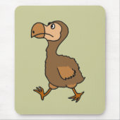 XX unglaublich witzig Dodo-Vogel-Entwurf Mousepad (Vorne)