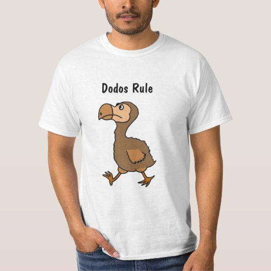 XX unglaublich witzig Dodo-Vogel-Entwurf T-Shirt (Vorderseite)