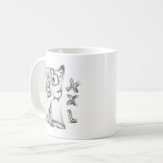 XXL KAFFEETASSE (Vorderseite Links)