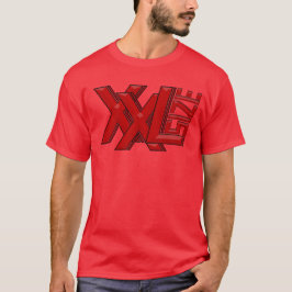 XXL Size special Design in red colour for big body T-Shirt