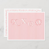 xxoo postkarte (Vorne/Hinten)