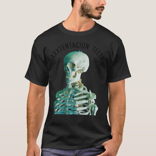 xxxtentacion teeth Unique Design Classic T-Shirt (Vorderseite)