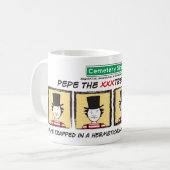 XXXtreme Pantomime-Tasse Kaffeetasse (Vorderseite Links)