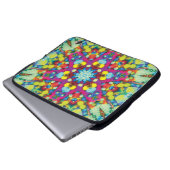 Xycon Kaleidoskop Laptopschutzhülle (Vorne Knopf)