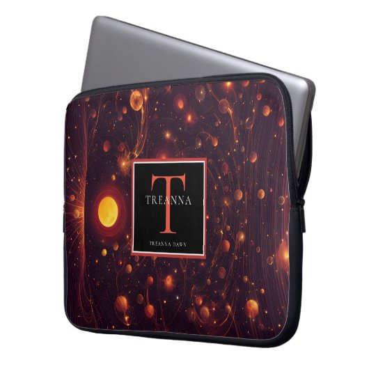 Xylaria Drift Laptopschutzhülle (Vorderseite Links)