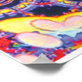 Xylem Kinetic Collage Kaleidoscope Poster (Ecke)