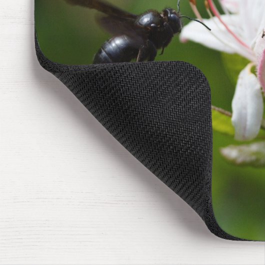 Xylocopa violacea mousepad (Ecke)