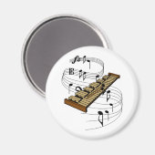 Xylofon Magnet (Vorderseite/Rückseite)
