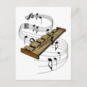 Xylofon Postkarte (Vorderseite)