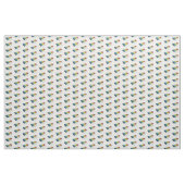 Xylophon-Cartoon-Abbildung Stoff (Yard (91,4 cm))