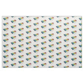 Xylophon-Cartoon-Abbildung Stoff (Fat Quarter (45,7 x 55,9 cm))
