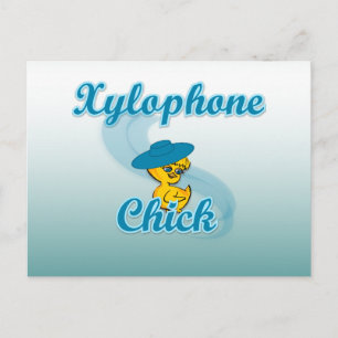 Xylophon Chick #3 Postkarte