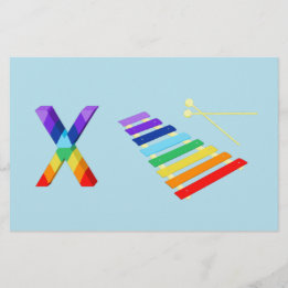 Xylophon Papier