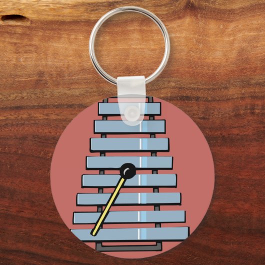 Xylophon Schlüsselanhänger (Vorderseite)