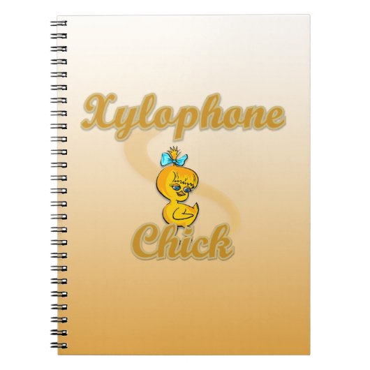 Xylophone Chick Notizblock (Vorderseite)