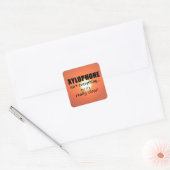 Xylophone ist nicht alles Square Sticker (Umschlag)