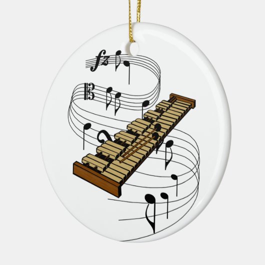 Xylophone Keramikornament (Links)