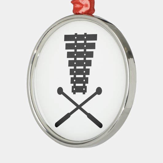Xylophone Ornament Aus Metall (Links)