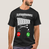 Xylophones-Mobile-T-Shirt T-Shirt (Vorderseite)