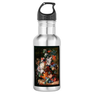 Xzendor7 Bouquet von Blume von Jan van Huysum Edelstahlflasche