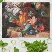 Xzendor7 Bouquet von Blume von Jan van Huysum Geschirrtuch (Gefaltet)