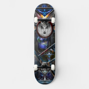 Xzendor7 Reich des Fraktals Fantasien Matrix Skate Skateboard