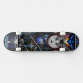 Xzendor7 Reich des Fraktals Fantasien Matrix Skate Skateboard (Horizontal)