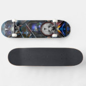 Xzendor7 Reich des Fraktals Fantasien Matrix Skate Skateboard (Horizontal)