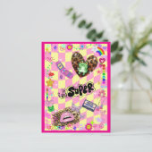 Y2Kかわいい♡ POSTKARTE (Stehend Vorderseite)