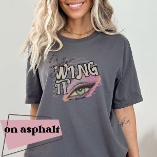 Y2K 90s Alternative Eye Makeup Euro Soft Grunge T-Shirt