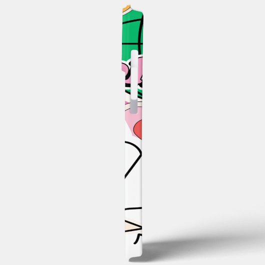 Y2K ästhetische Coole Sticker Case-Mate iPhone Hülle (Rückseite / Links)