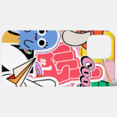 Y2K ästhetische Coole Sticker Case-Mate iPhone Hülle (Rückseite (Horizontal))