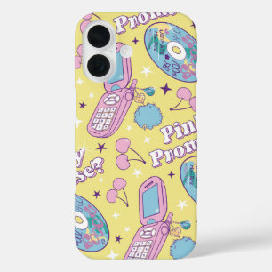 Y2K Ästhetische Drehte iPhone 16 Hülle