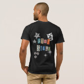 Y2k bleib albern T-Shirt (Schwarz voll)