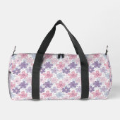 Y2K-Blumen-Nahtloses Muster Duffle Bag (Rückseite)