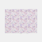 Y2K-Blumenmuster Fleecedecke (Vorderseite (Horizontal))