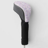Y2K-Blumenmuster Golf Headcover (angewinkelt)