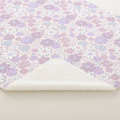 Y2K-Blumenmuster Sherpadecke (3/4)