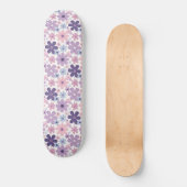 Y2K-Blumenmuster Skateboard (Vorderseite)