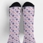 Y2K-Blumenmuster Socken (Oben)