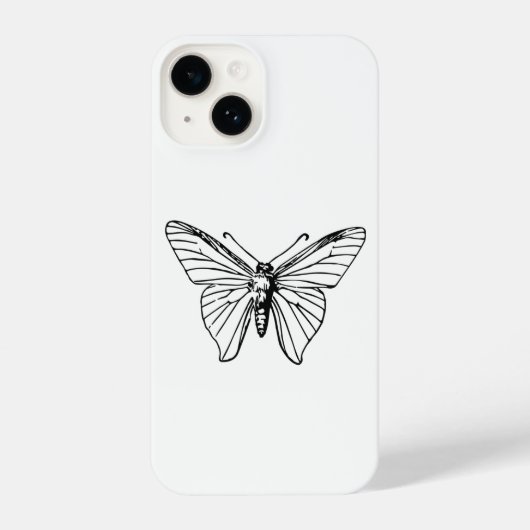 Y2K Butterfly Ästhetik" Retro iPhone Case iPhone Hülle (Rückseite)