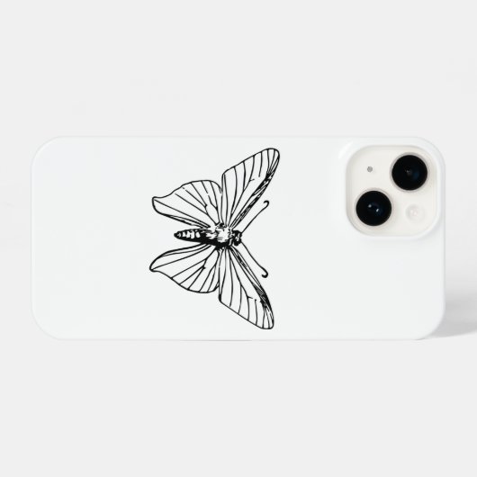 Y2K Butterfly Ästhetik" Retro iPhone Case iPhone Hülle (Rückseite (Horizontal))